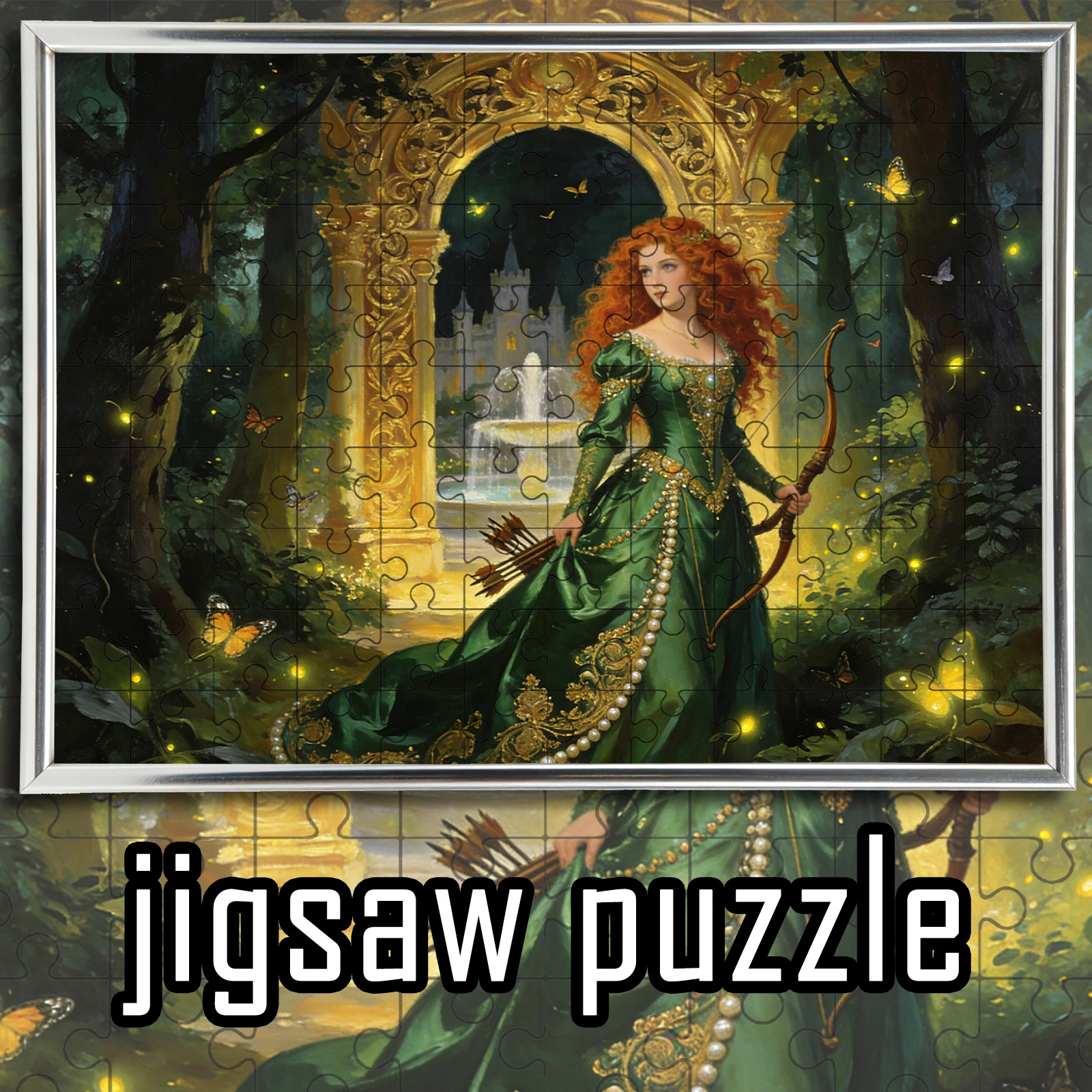 

Пазл «Сказочный лес Мерида» 108-1000 деталей | Цветная подарочная коробка - идеально подходит для декора стен и игровых вечеров