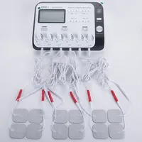 6 Output Channel TENS Body Massager Tennis Electroestimulador Muscular Electric Muscle Stimulator Physical Therapy Masajeador