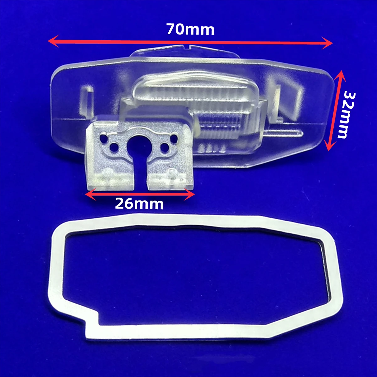 Car Rear View Camera Bracket License Plate Lights Housing for Honda City Civic Crider Accord Spirior Greiz Ciimo FIT RDX