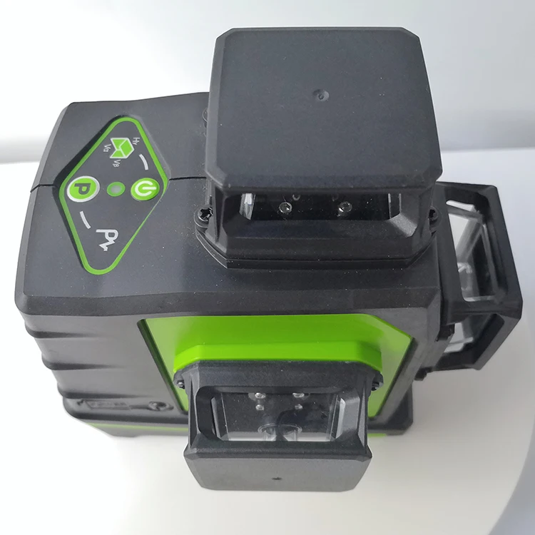 Self-Leveling Green Laser Level 360 Cross Line With 2 Plumb Dots Laser Level