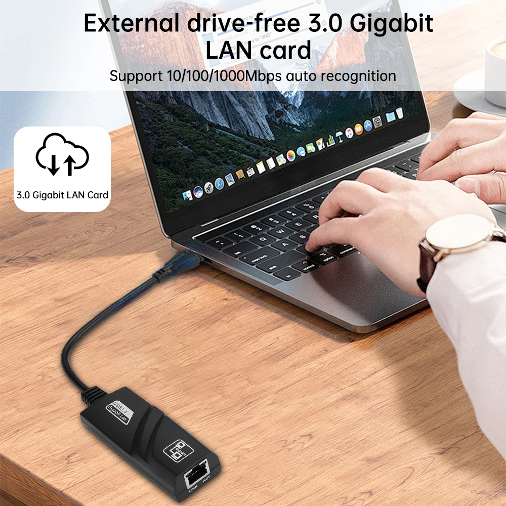 Сетевой адаптер USB3.0 к RJ45 1000 Мбит/с RTL8153 Lan Ethernet-адаптер Сетевая карта 10/100/1000 Мбит/с для ноутбука Macbook Win 8/7 Сетевой адаптер USB3.0 к RJ45 1000 Мбит/с RTL8153 Lan Ethernet-адаптер Сетевая карта 10/100/1000 Мбит/с для ноутбука Macbook Win 8/7