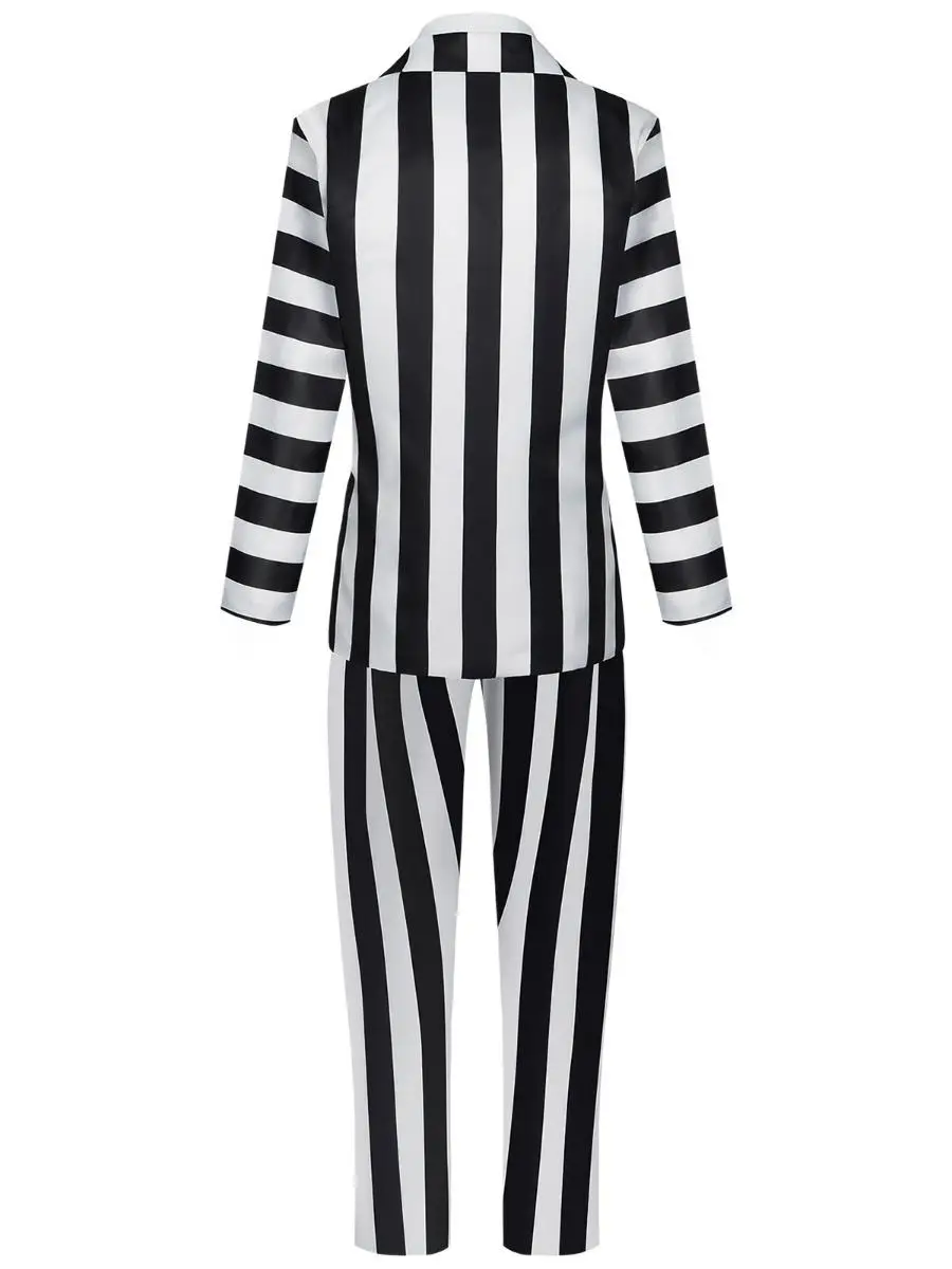 Disfraz de mago loween Michael Keaton, traje para actuación en escenario de jugo de insecto, ropa étnica para mujer, conjunto de Top y pantalones