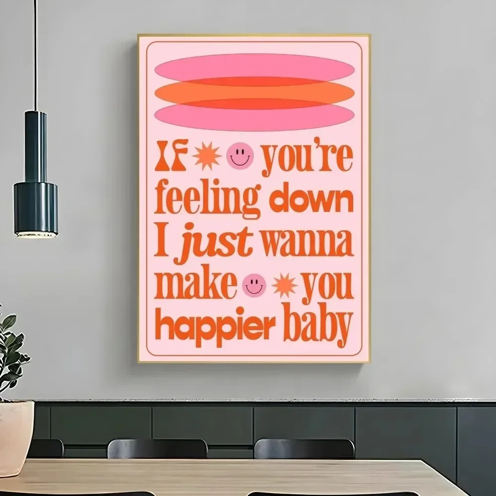 هاريس نمط كلمات ملصق فني قماش اللوحة الحديثة غرفة المعيشة المنزلي غرفة نوم مدخل بار مقهى الفن اللوحة الديكور