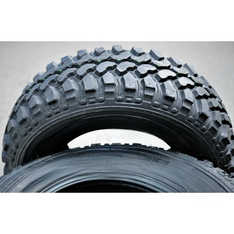 Conjunto de 4 pneus radiais para caminhão leve off-road de lama M/t 08-Lt235/75R15 235/75-15 104/101Q Faixa de carga C Lrc 6 camadas BSW B