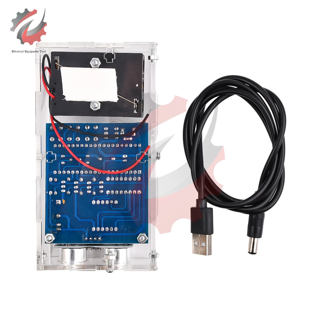 51 Single Chip Microcomputer Ultrasonic Range Finder DIY Module Reversing Radar Alarm HC-SR04 Ultrasonic Range Finder DIY Kit