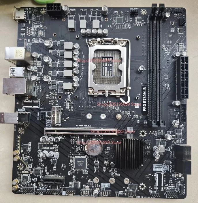 For MSI PRO B760M-B Main Board, LGA1700 Interface, Support 12/13/14 Generation Intel Processor, DDR5 Memory