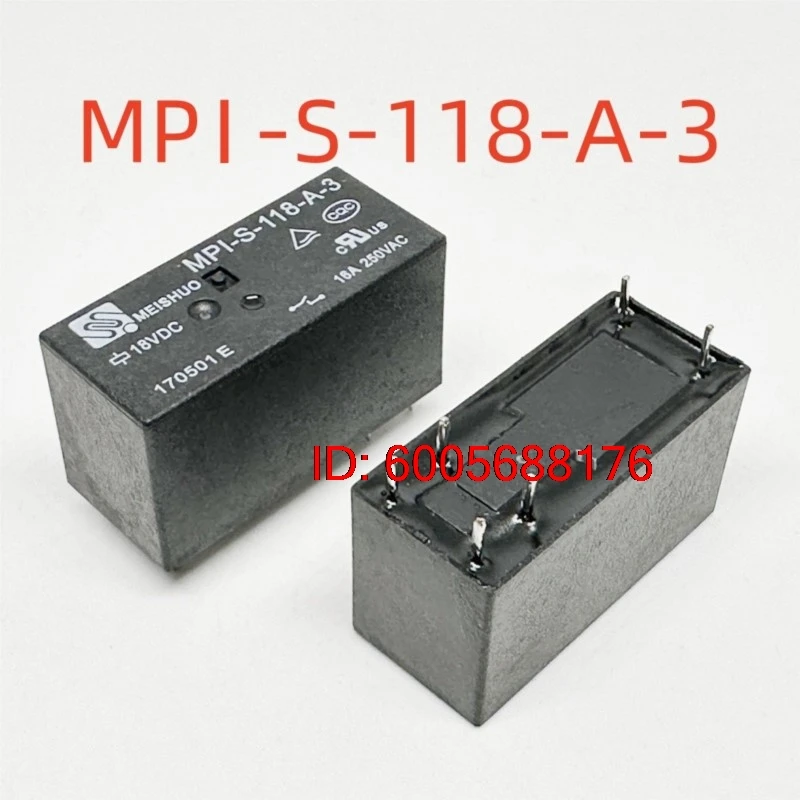 10PCS New MPI-S-118-A-3 (115FA6-18V-16A) Relay 6pins