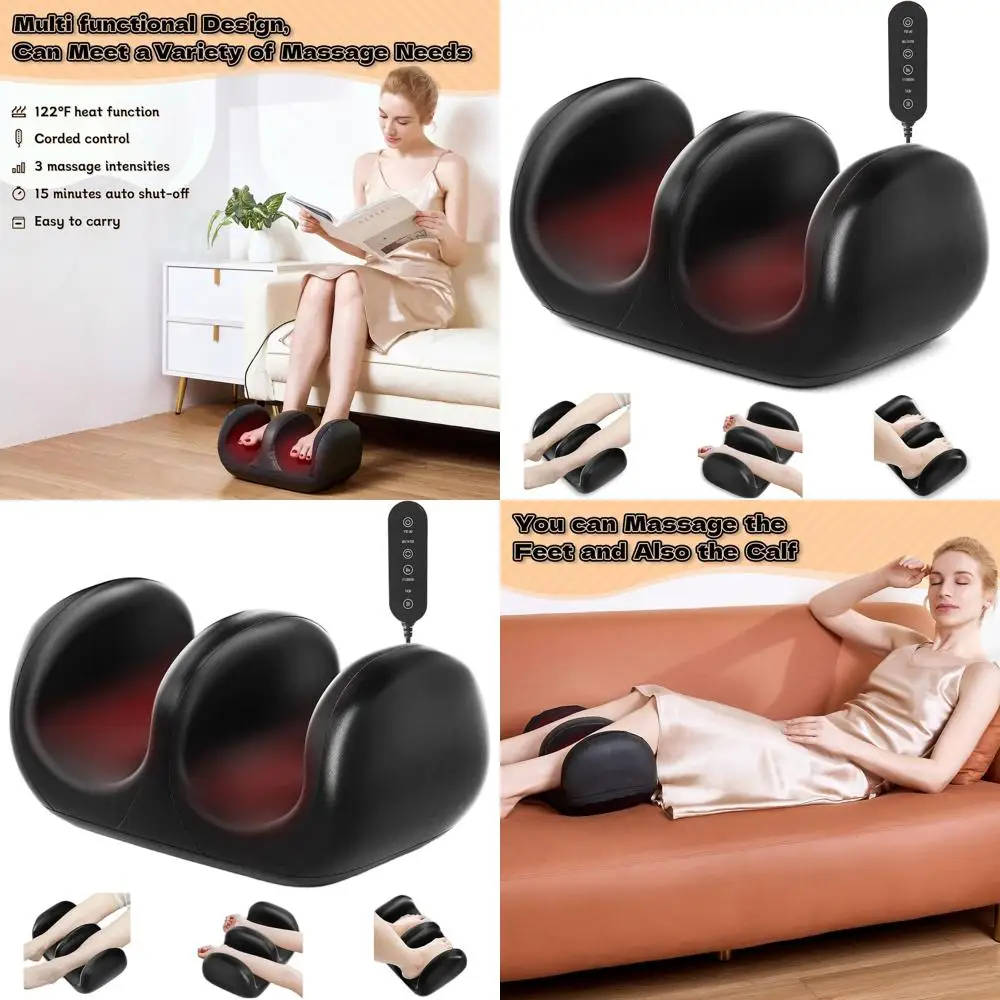 

Heated Shiatsu Foot and Calf Massager for Home & Office, Perfect Gift for Loved Ones