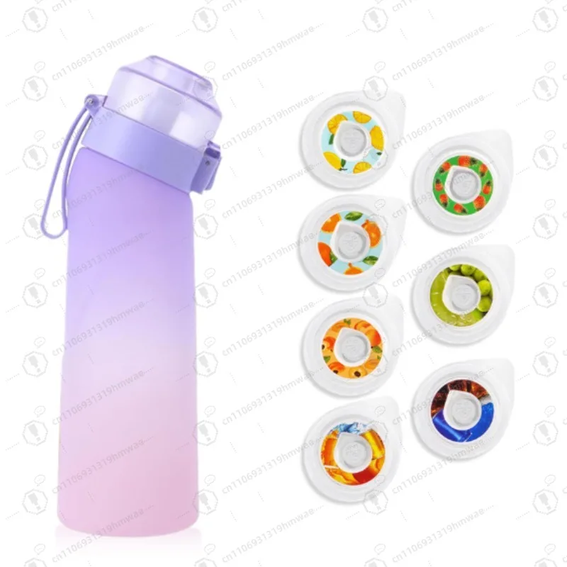 

New tritan fragrance cup fun creative straw water bottle, high-end outdoor sports water cup