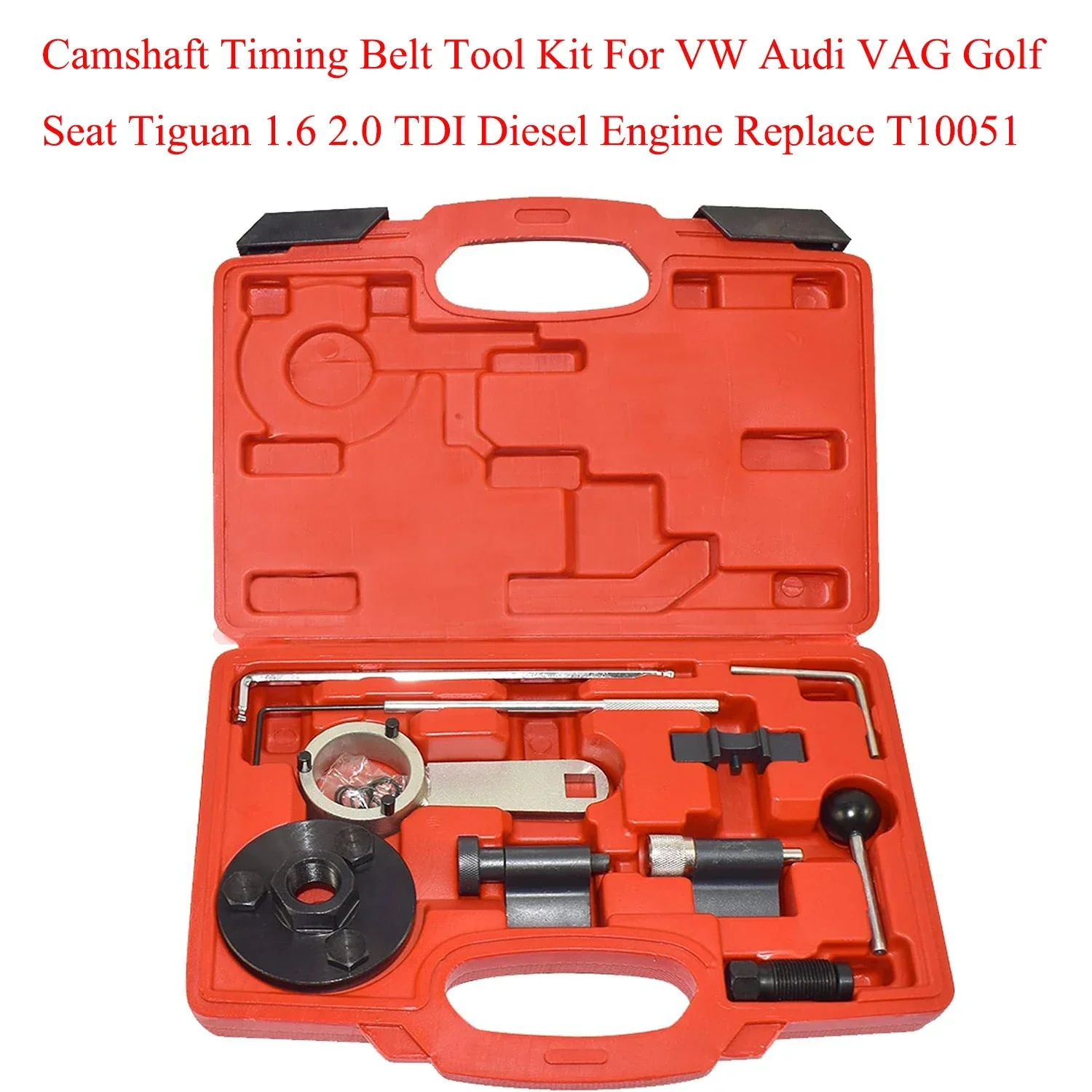 Camshaft Timing Belt Tool Kit For VW Audi VAG Golf Seat Tiguan 1.6 2.0 TDI Diesel Engine  Replace T10051