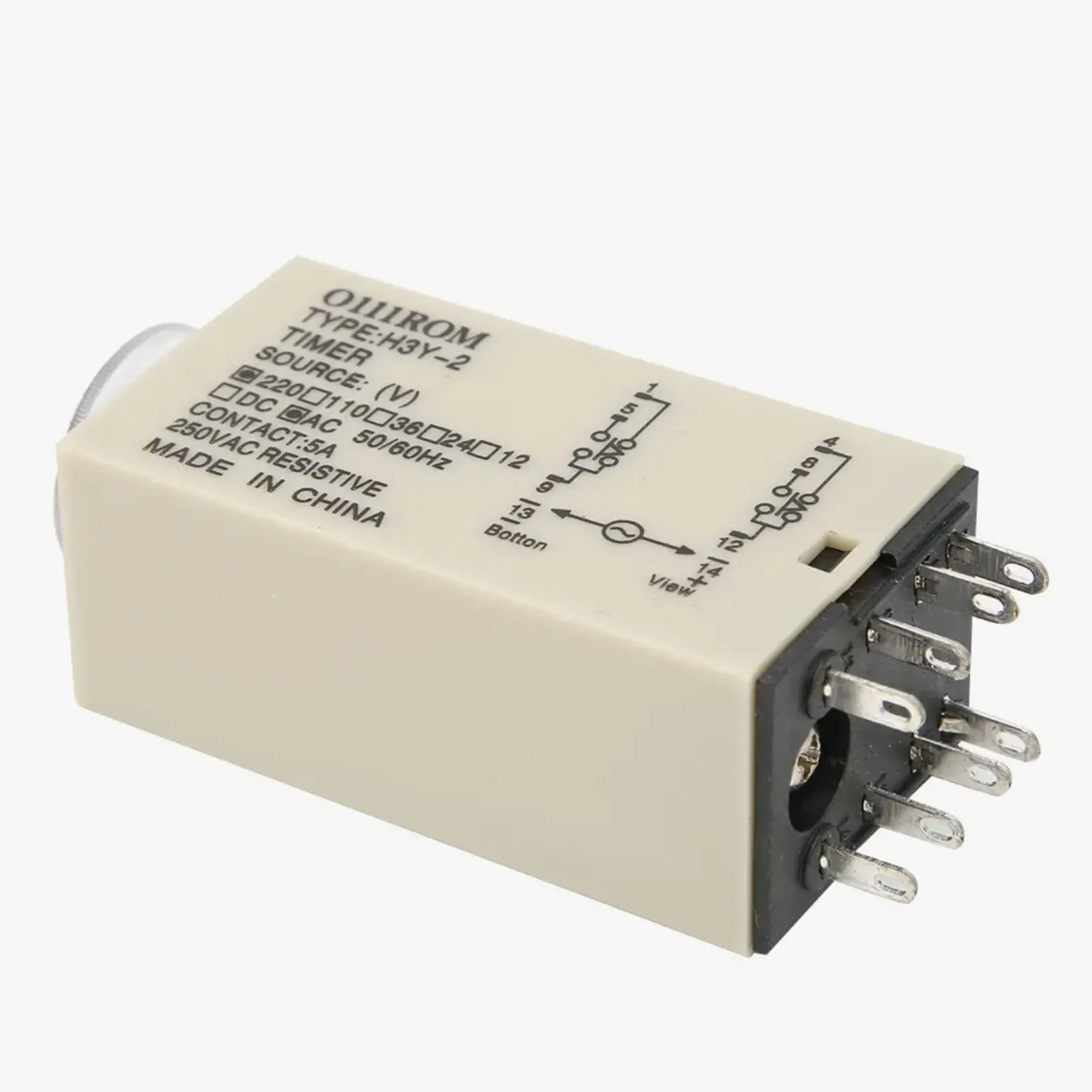 220V Delay Timer High Quality Dial Type Delay Timer For Home Appliance