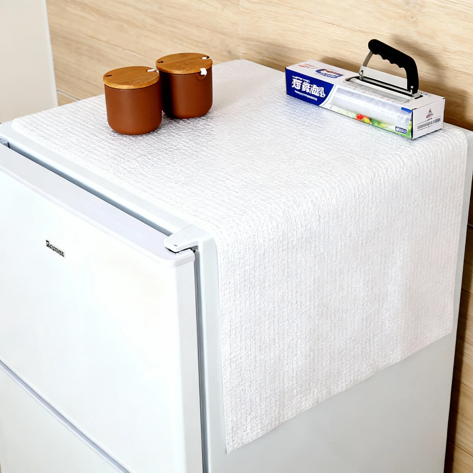 

1 Roll Eva Fridge Shelf Liner Waterproof Refrigerator Mat Washable Non Adhesive Keep Cabinets Organized Refrigerator Liner