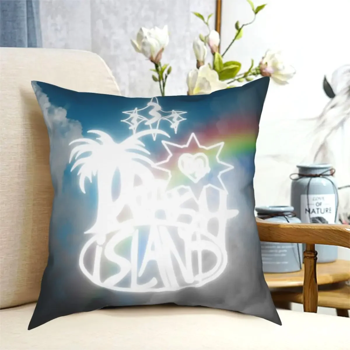 

Trash Island Drain Gang Pillow Case Cover School Pencil Case Background Pillow Hair Cushions 45x45cm