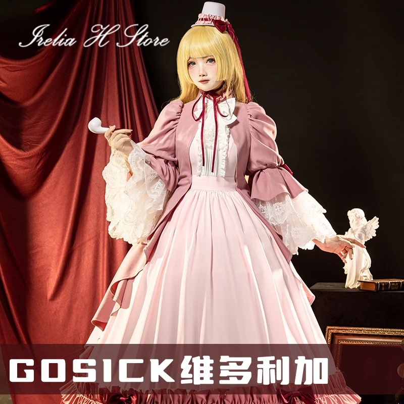 Irelia H Store Anime Victorique De Blois Cosplay Costume Victorique Pink Dress Female Halloween Costumes