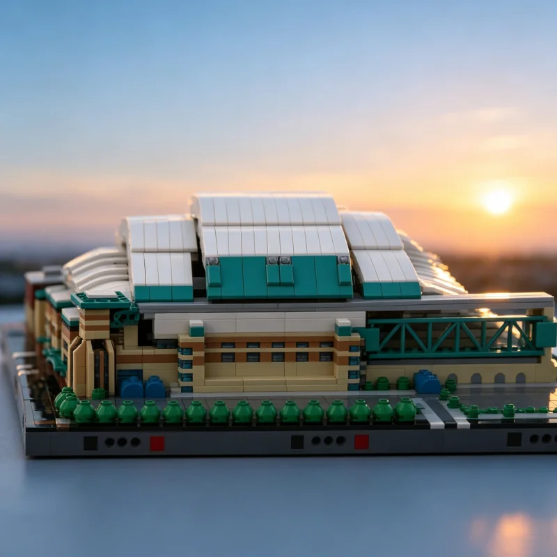 MOC Building Blocks 2872 Parts Classic Baseball Stadium Ballpark Grandstand Display DIY Brick Set Collectible Ornament