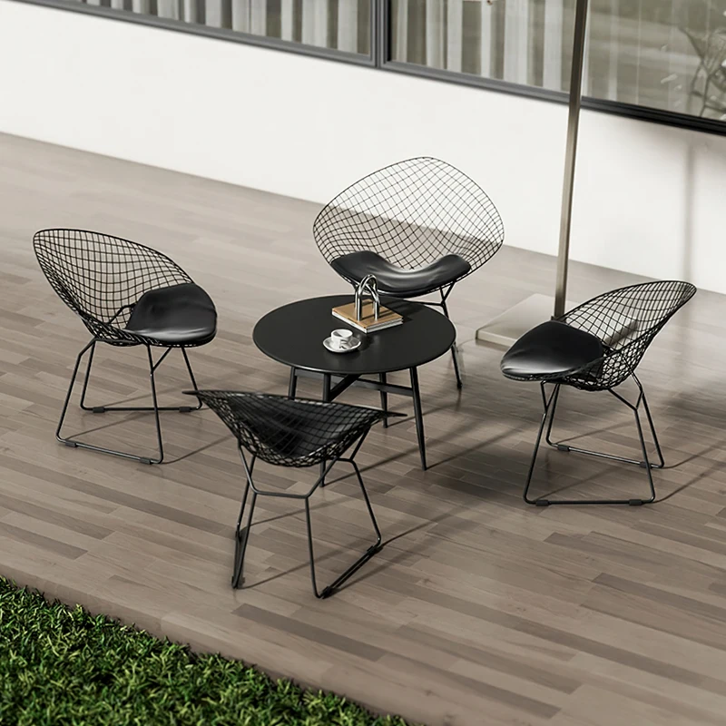 

Accent Chair Fishing Garden Tables and Chairs for Outdoor Lounge Rocking Backrest Suspended Armchair Furniture Terrace Beds Lawn