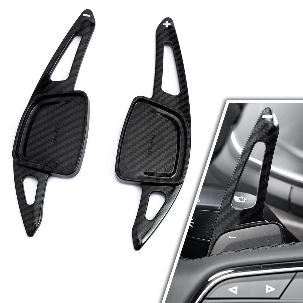 Volante Paddle Shift Estensione Trim Accessori Per Il 2019-2025 Audi A3 Premium A4 B9 A5 A6 C8 A7 2024 2023 2022 2021 2020