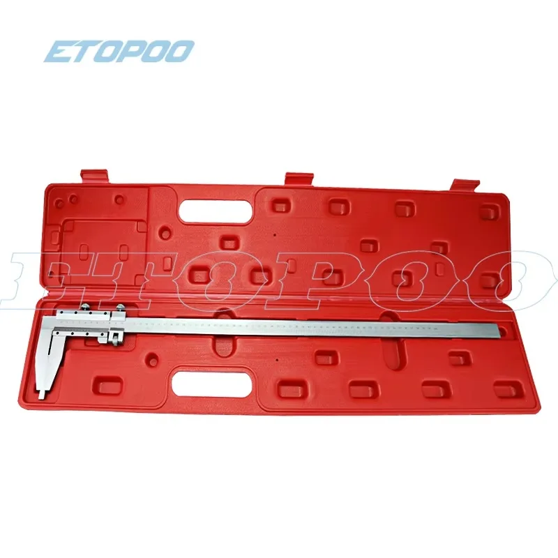 0-1000mm Heavy Duty Vernier Caliper Adjustable Multi-functional Vernier Caliper Slider Dial Caliper  Without Upper Jaws