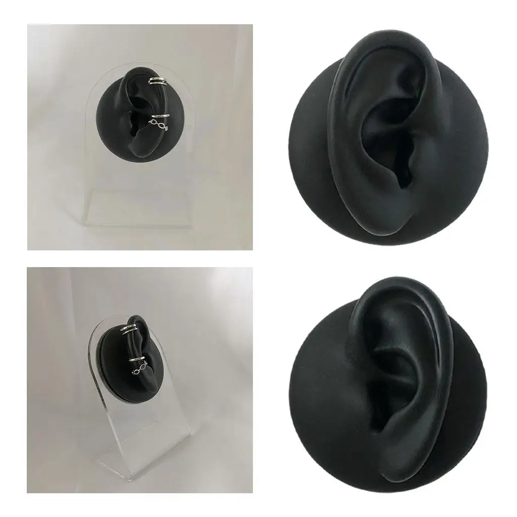 

Simulation Ear Model Silicone Skin-Friendly Practice Piercings for Jewelry