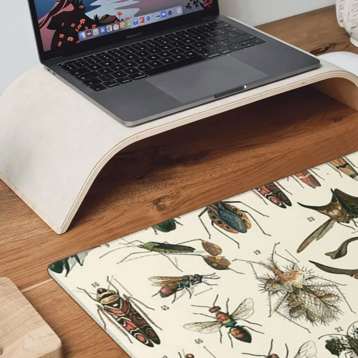 Insects Large Mouse Pad Computer Keyboard Mouse Mat Gamer PC Laptop Desk Mat Office Accessories Table Mats