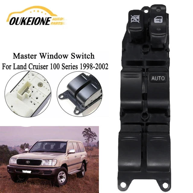 For Land Cruiser 100 Series HDJ100 HZJ105 RHD 1998 1999 2000 2001 2002 RHD  Window control Switch 84820-60120 Car Accessories - AliExpress