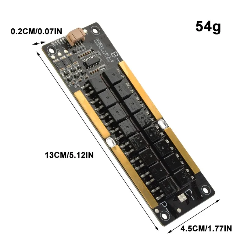 3S 50A Ternary Lithium Battery Charging Protection Board Same Port Active Equalization Module Battery Management System