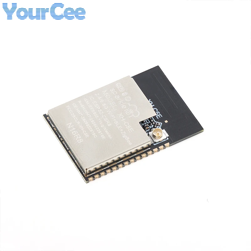 5PCS/1PC XH-C5E XH-C5F 2.4/5GHz Dual Band WiFi 6 BLE ZigBee Module ESP32-C5 Chip Module XH-C5E (N16R8) XH-C5F (N4XX)