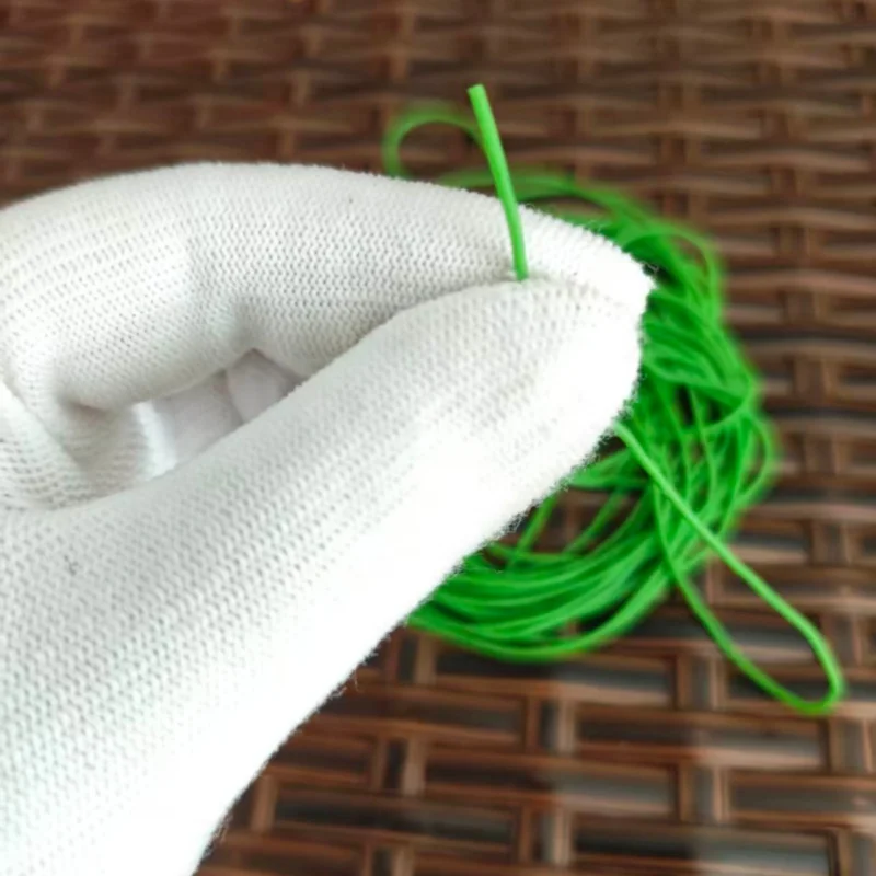 5M High Elastic Solid Latex Rope Diameter 1.2/1.4mm Latex String For Tennis Solo Training Fishing Rope DIY Elastic Rubber Cord