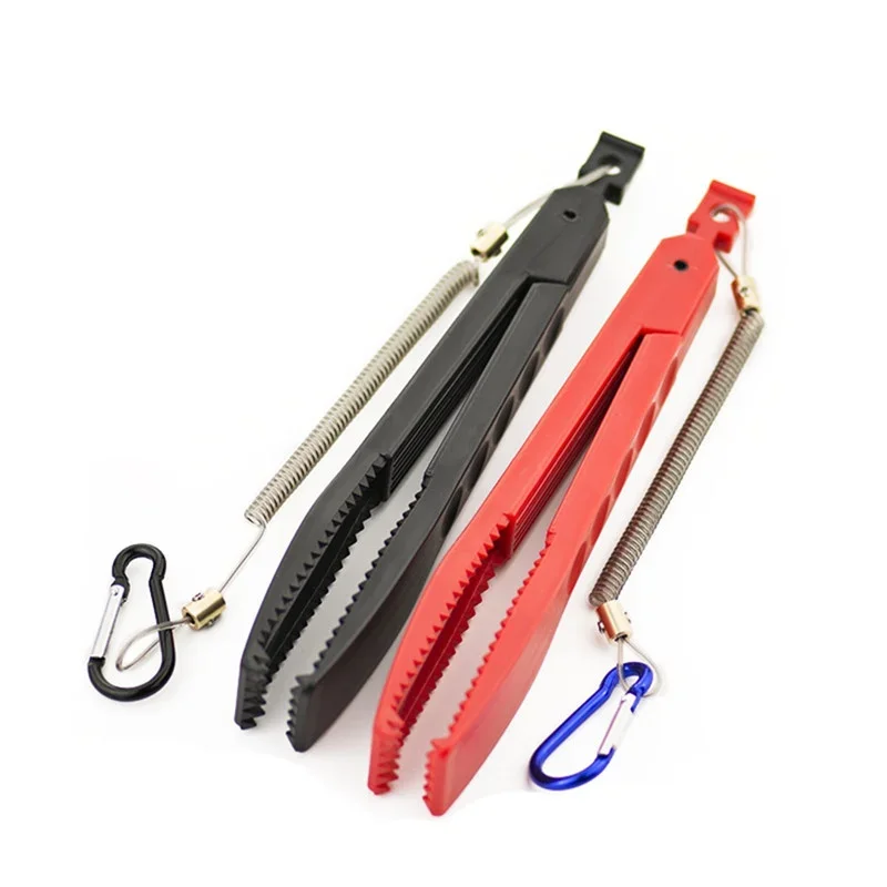 Fishing Gripper With Belt Clip Key Chain Holder Fish Holder Switch Lock Gear Pince Fishing Tools