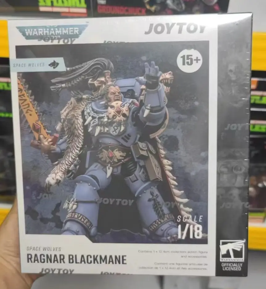 

【JOYTOY】Warhammer 40K Space Wolves Ragnar Blackmann Модель игрушки
