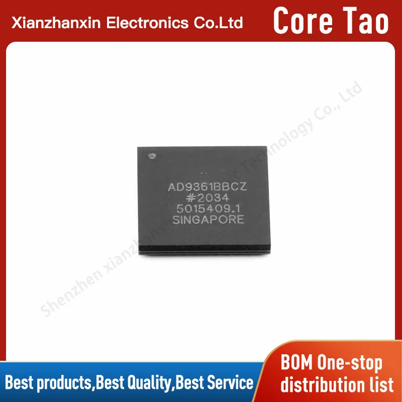 

1pcs/lot AD9361BBCZ AD9361 LFBGA-144 Radio frequency transceiver chip in stock
