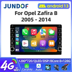 Jundof-ai-カーラジオ,マルチメディアプレーヤー,GPS,Opel zafira b,astra h,2DIN,2005-2014