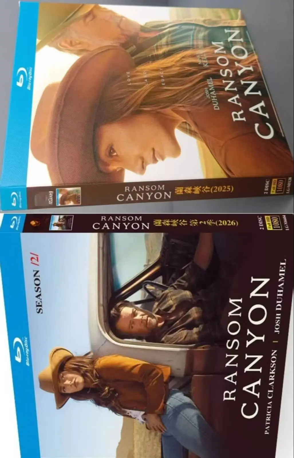 Blu‑ray Ransom Canyon Season (1-2) 4-D Blu‑ray BD Boxed Set