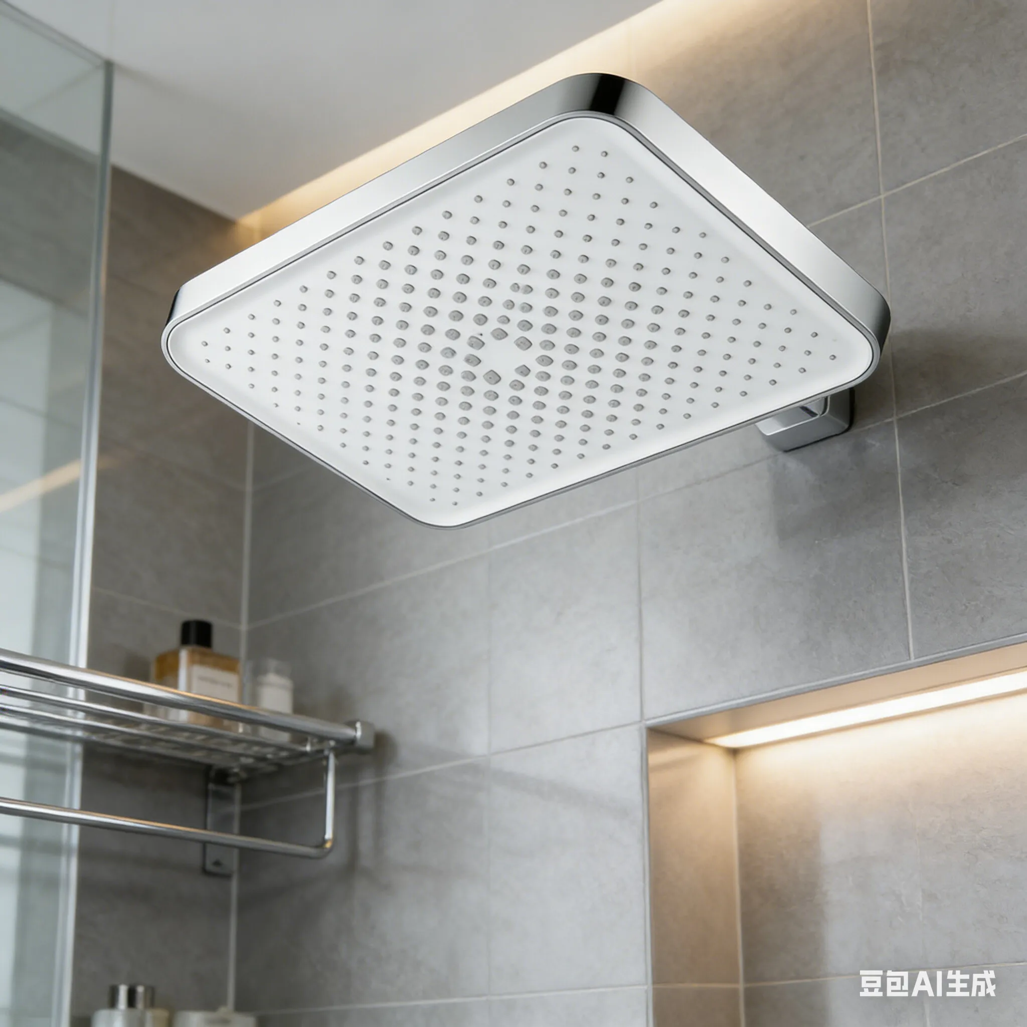 

Large panel 13 inch shower head, pressurized top spray shower head, bathroom pressurization, household shower head