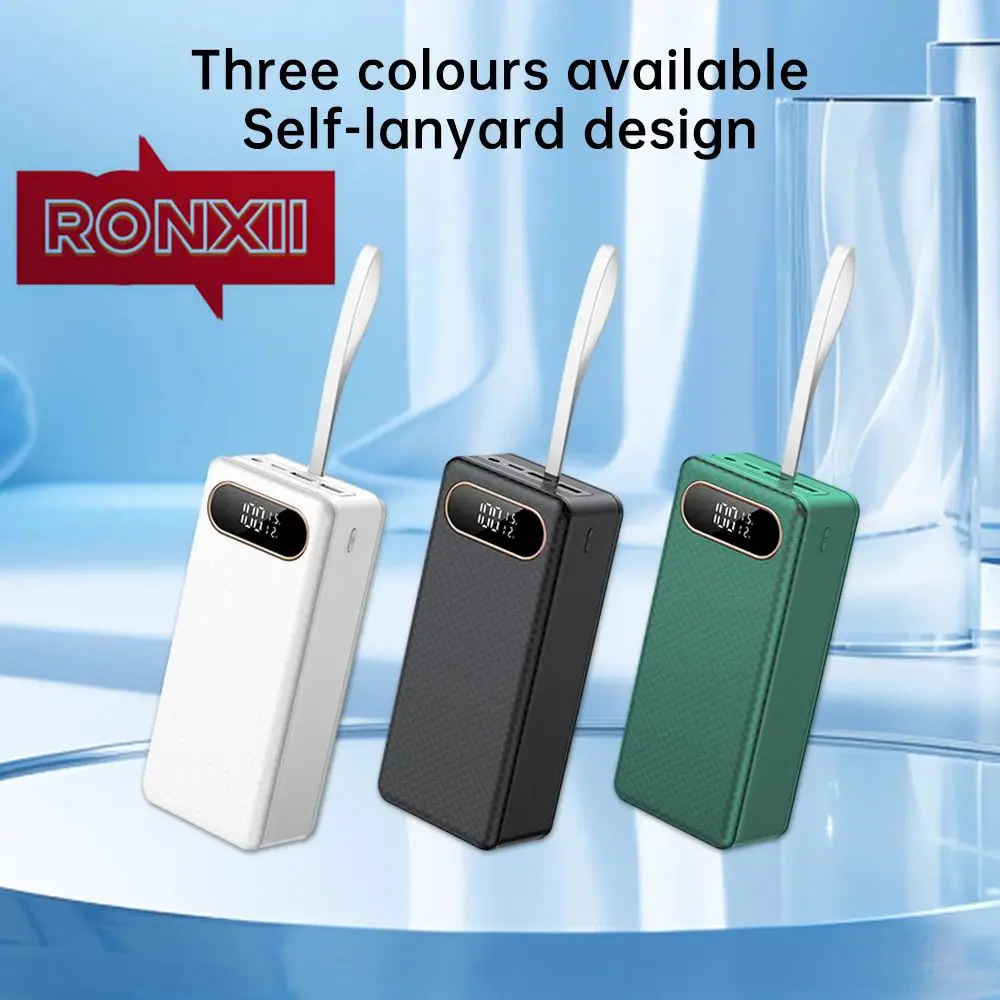 

RONXII DIY 21 Mobile Power Kit 18650 Battery Power Bank Case DC Output 12V 1.5A Fast Charging