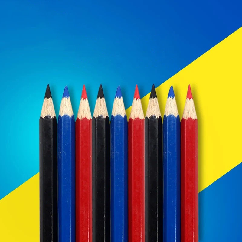 1Pcs Wood Dental Oral Marker Pen Intraoral Red/Blue/Black Sterilizable for Denture False Teeth Repair Sign Line in Dentistry