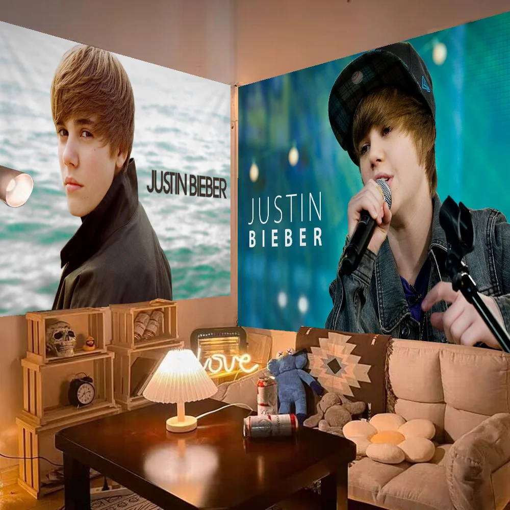 Justin Bieber Printed Large Wall Tapestry Indian Buddha Wall