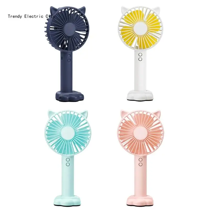 R9CD Fashionable Fan Lightweight Cooling Devices Travel Fan Rechargable Lightweight