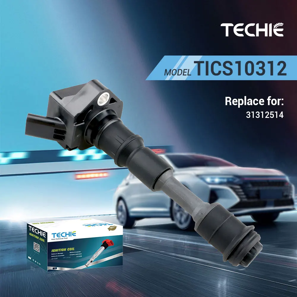 

1PC Ignition Coil TICS10312 Replace for 31312514 Fit for V40 Cross Country AWD Volvo S60 Polestar AWD XC40 AWD 2.0T XC60 2.0T