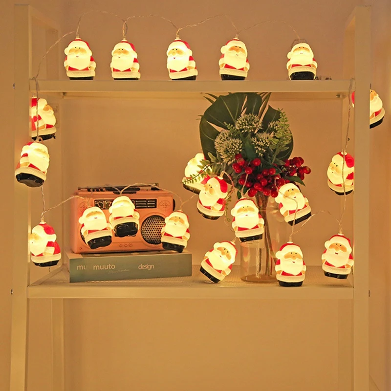 Light Santa's Headlight Kit Christmas Senior Decoration Fairy Tale Children Room Decoration