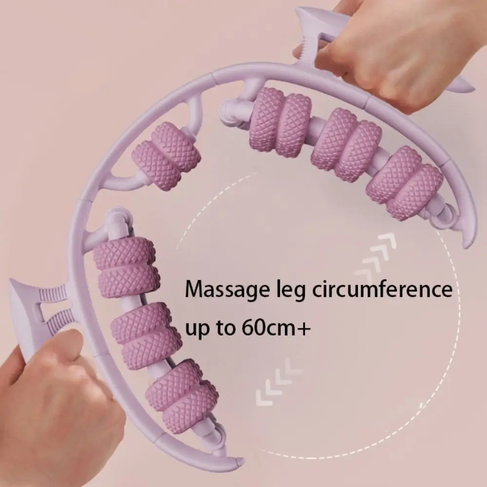 Relax Ring Clamp Leg Massager 360°All-Round Massage 26 Wheel Body Massager Roller Massage Relief Fatigue Anti-cellulite Massager