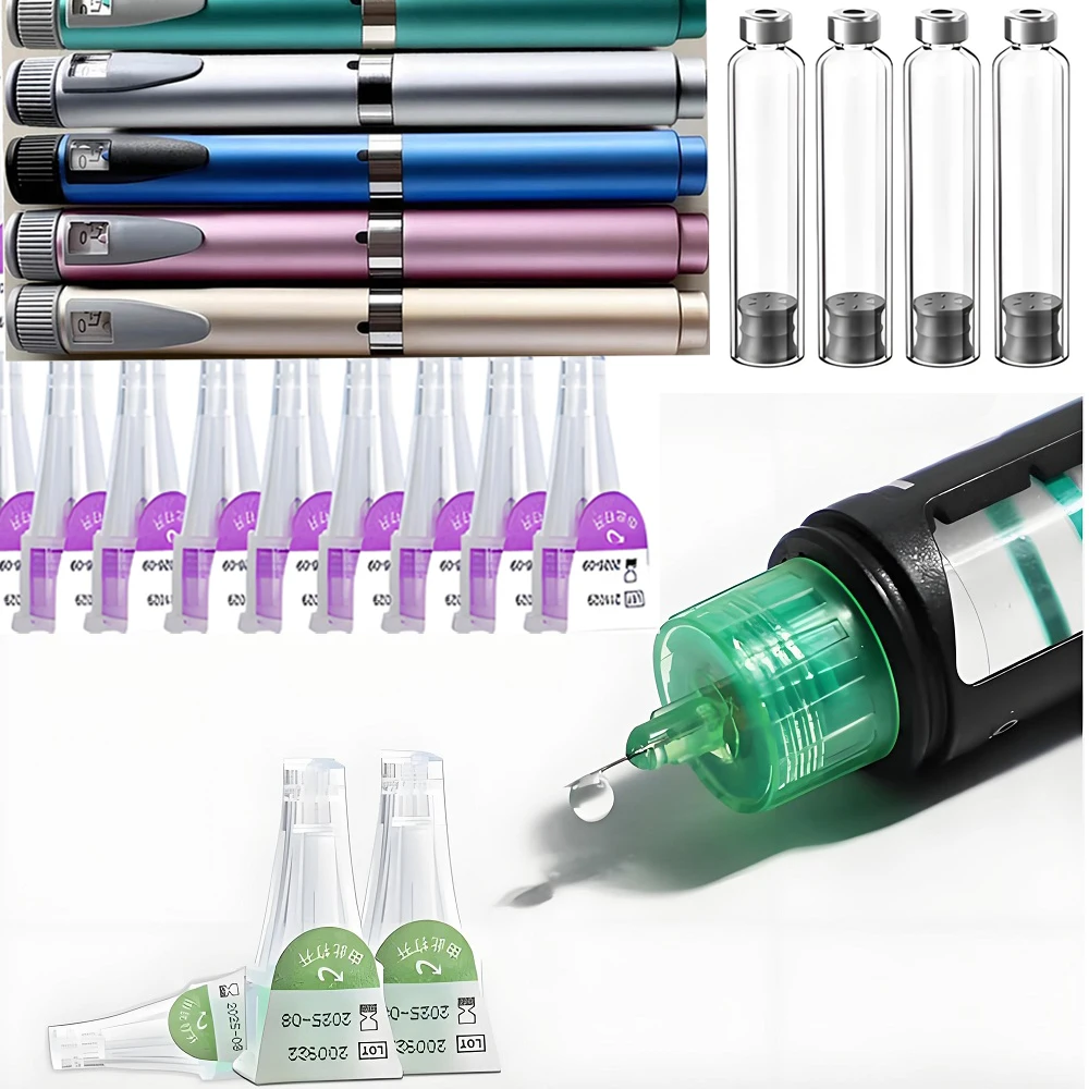 

Волшебная ручка для татуировки, оптовая продажа, ручка, 3 мл, пустые картриджи для бутылок кассеты, медицинская эстетика, совместимая с инсулиновой ручкой Lilly