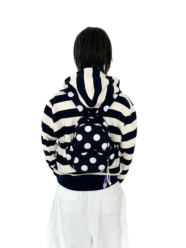 Backpack Summer Nylon 2025 New Fashion Small Backpack Unisex Star Dot Bags for Women
