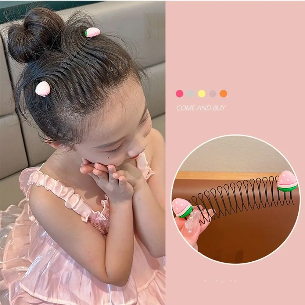 Fashion Spring U Shape Hair Styling Comb Fixed Combs Hair Wear Invisible Extra Hair Holder Teeth Crown Children