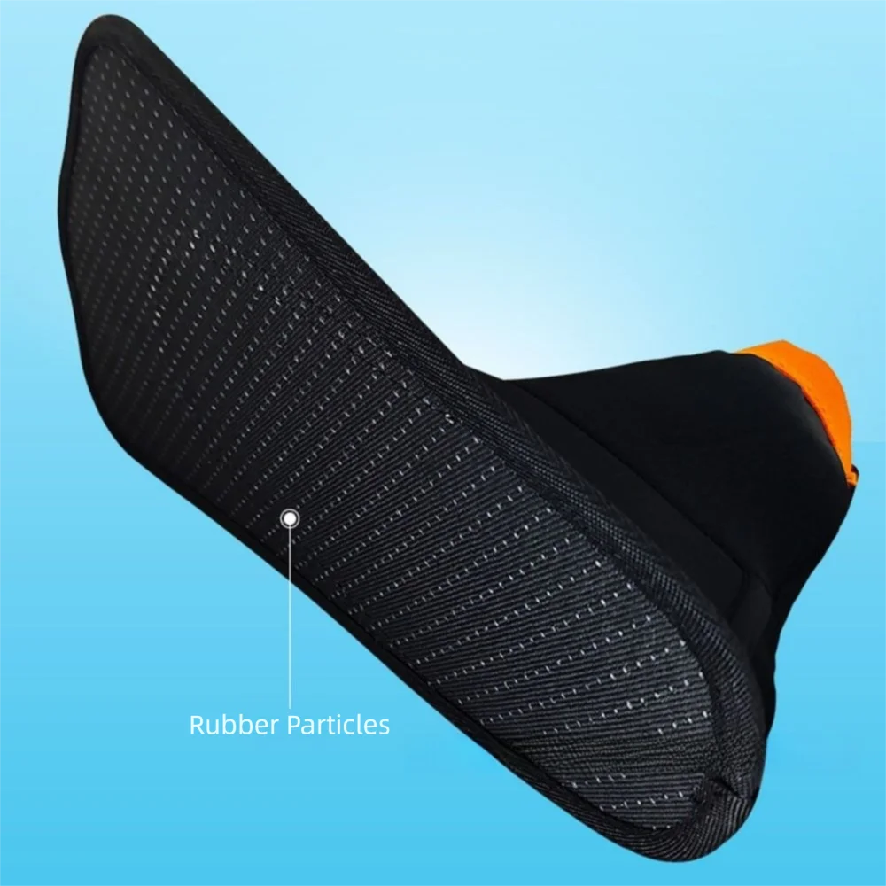 

Wrapped Feet Design Snorkel Split Swim Flippers Breathable Highly Stretchable Swimming Duck Webs Comfortable Non-slip