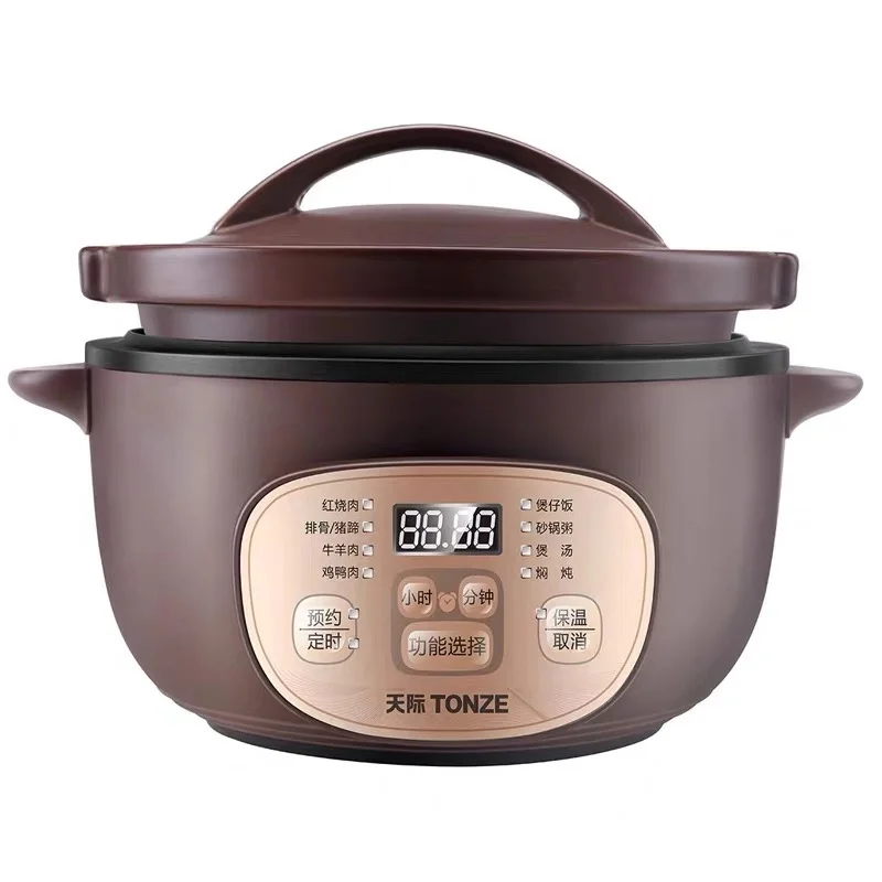 

Automatic Clay Pot Porridge Soup Rice Cooker Ceramic Electric Crock