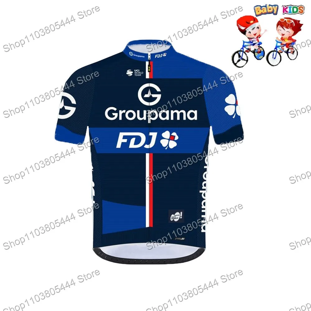 Maillot Cycliste Groupama FDJ 2021 Ale – Homme Taille M, Blanc, Demi-fermeture, Occasion