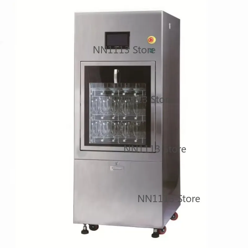 CTLW-120 Automatic Glass Washer Machine Camry Bar Glassware Cleaning Device for Home And Commercial Use
