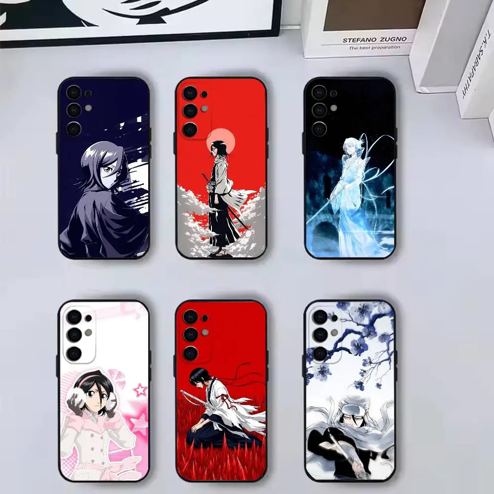 Hot Anime Character K-Kusaki Rukia  Phone Case For Samsung S25,S24,S21,S22,S23,S30,Ultra,S20,Plus,Fe,Soft Silicone Black Cover