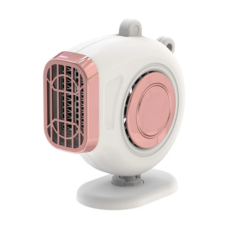 Car Fan 12V Adjustable Heater Cooling Car Back Seat Cooling Fan 360° Rotation Windshield Defogging Air Circulation Heater Winter